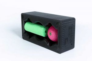 Blackroll Set Block nero/verde/rosa